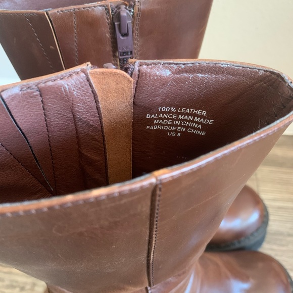 🚫SOLD🚫 🤎 UNIF BROWN PARKER CHUNKY PLATFORM BOOTS 🤎 - Picture 5 of 5